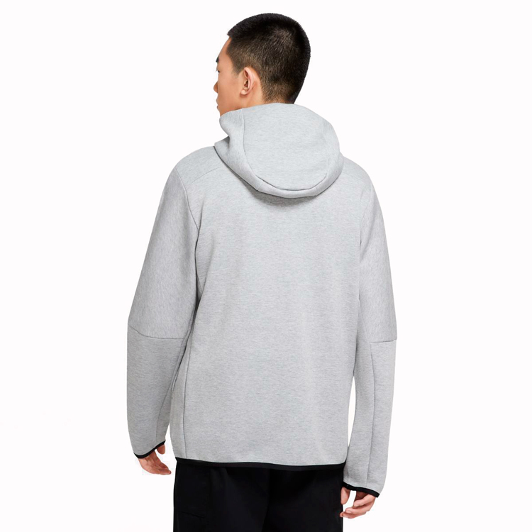 Hanorac pt bărbați Nike M NSW TCH FLC HOODIE FZ WR L Gri photo 3