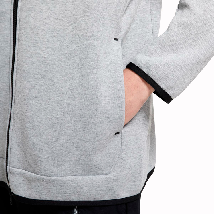 Hanorac pt bărbați Nike M NSW TCH FLC HOODIE FZ WR L Gri photo 6