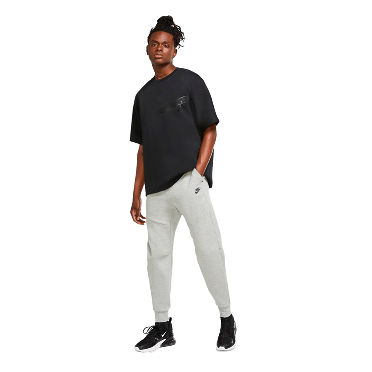 Pantaloni Nike M NSW TCH FLC JGGR L Gri Barbati photo 2