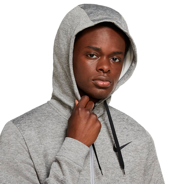Мужская Толстовка Nike M NK THRMA HD FZ L Серый photo 3