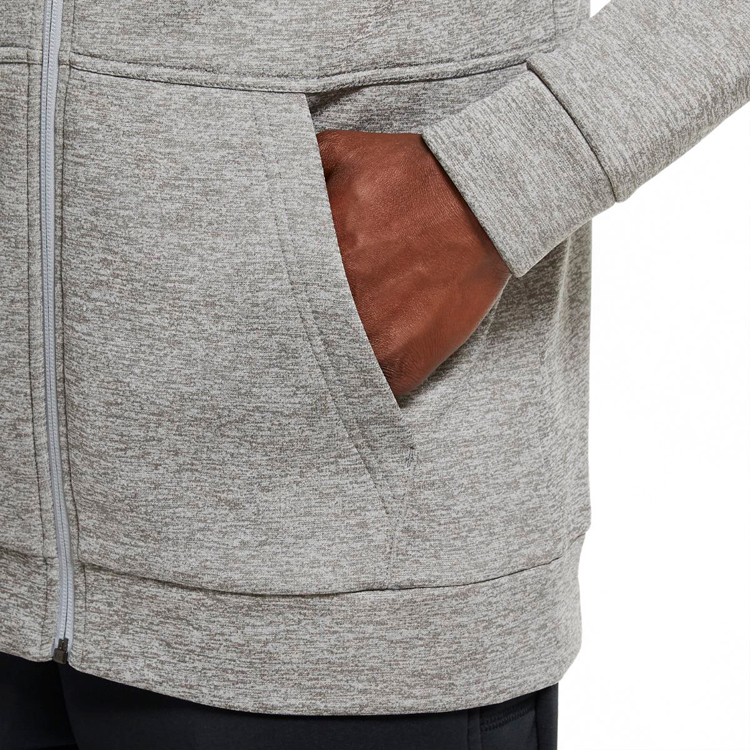 Мужская Толстовка Nike M NK THRMA HD FZ L Серый photo 4
