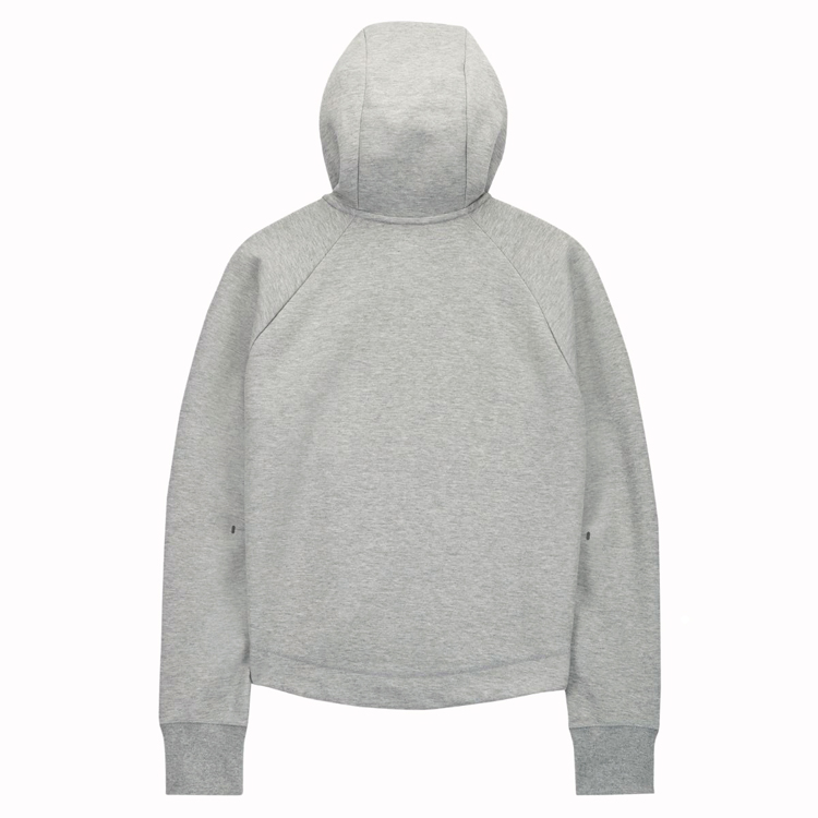 Hanorac Nike W NSW TCH FLC WR HOODIE FZ L Gri Femei photo 2