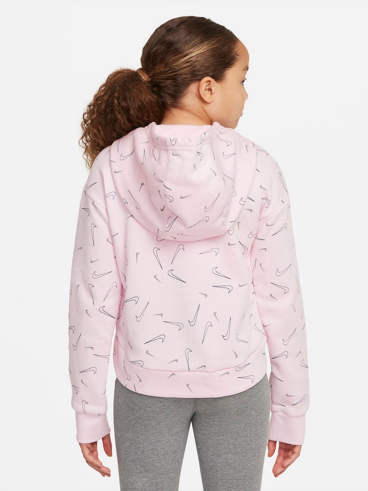 Hanorac Nike G NSW FLC AOP HOODIE / Femei / L / Roz photo 3