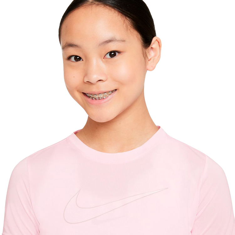 Tricou Nike G NK DF ONE SS TOP GX / Femei / S / Roz photo 5