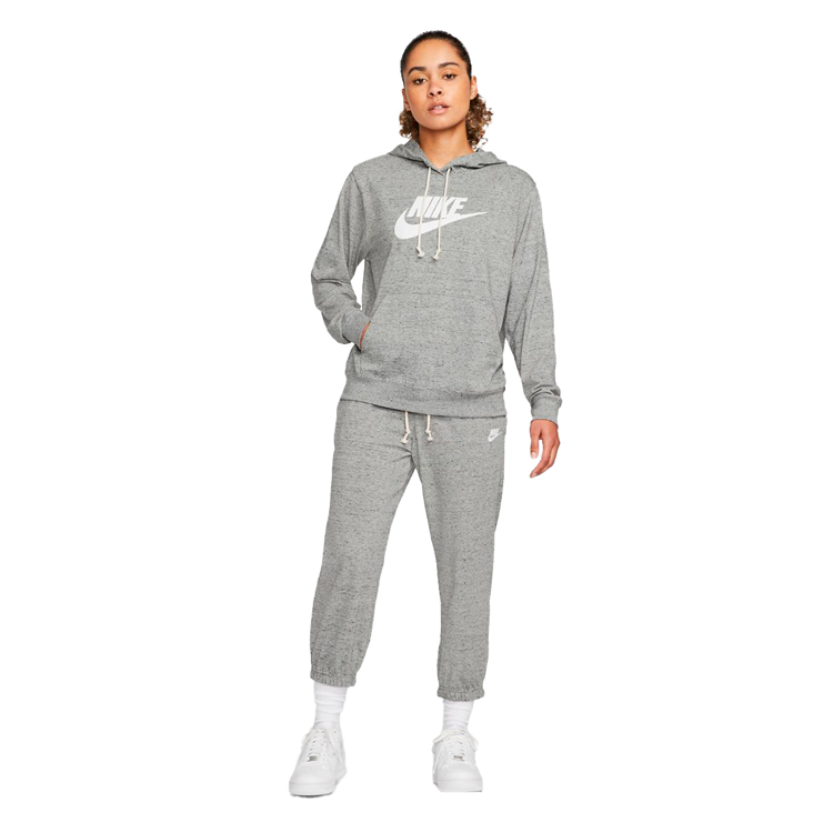 Толстовка Nike W NSW GYM VNTG GFX EASY PO HD L Серый Женский photo 4