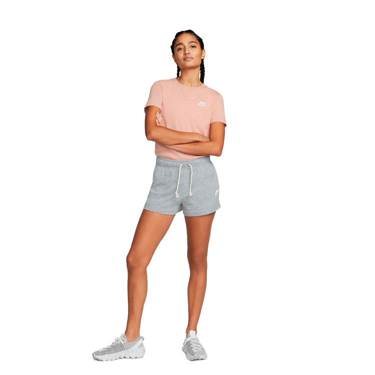 Шорты Nike W NSW GYM VNTG PE SHORT XS Серый Женский photo 5