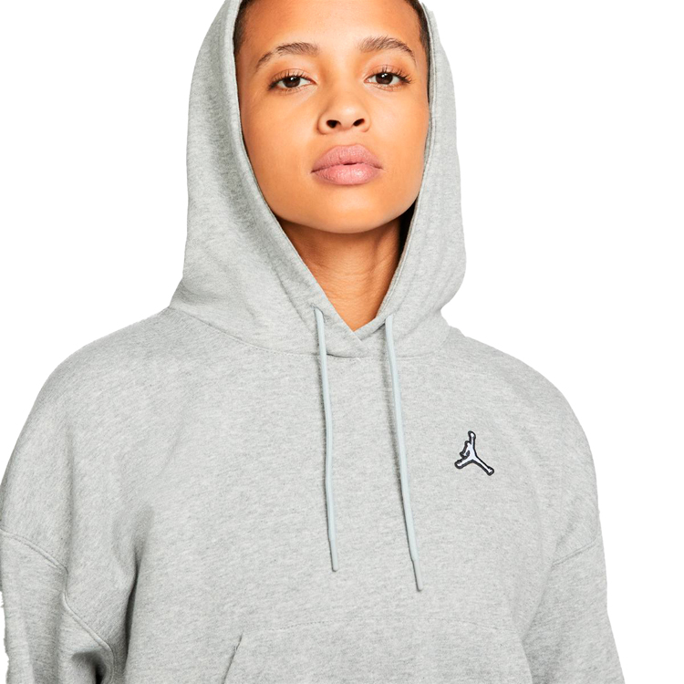 Толстовка Nike W J ESSEN FLC HOODIE CORE XL Серый Женский photo 4