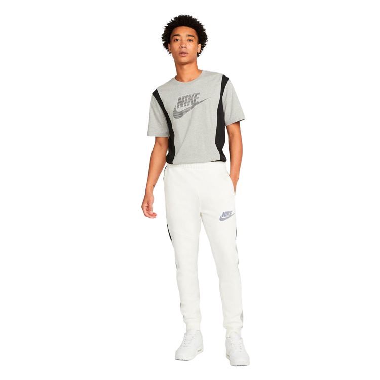 Футболка мужская Nike M NSW HYBRID SS TOP M Серый/Черный photo 2