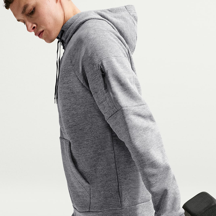 Hanorac pt bărbați Nike M NK TF HD FZ L Gri photo 2