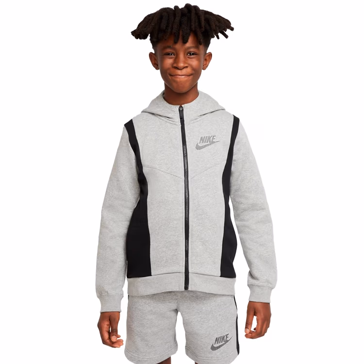 Толстовка Nike B NSW HYBRID FLC FZ HOODIE BB 