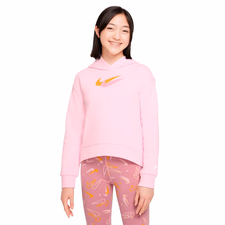 Толстовка Nike G NSW FLC HOODIE SSNL PRNT 