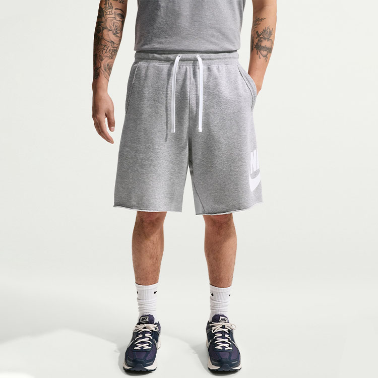 Sorti de bărbați Nike M NK CLUB ALUMNI HBR FT SHORT M Gri photo 5