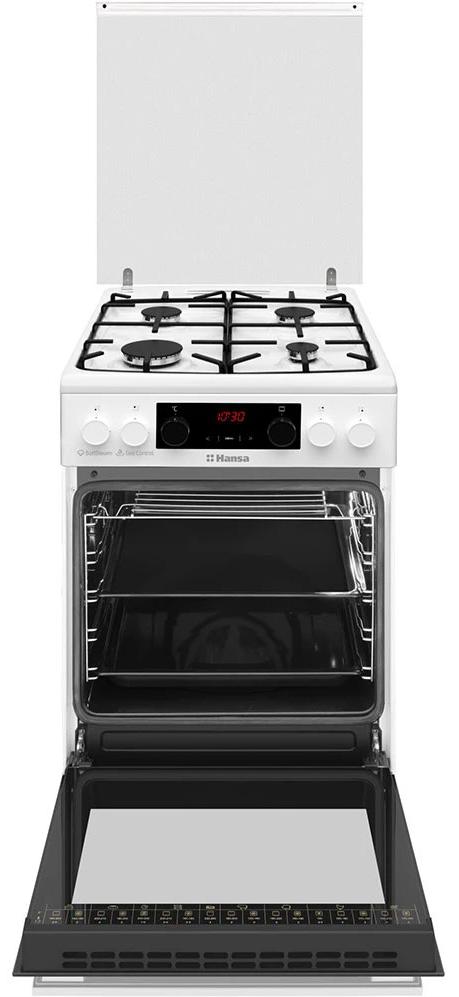 Газовая плита Hansa FCMWS59363 / 4 конфорок / 60 см / Белый photo 7
