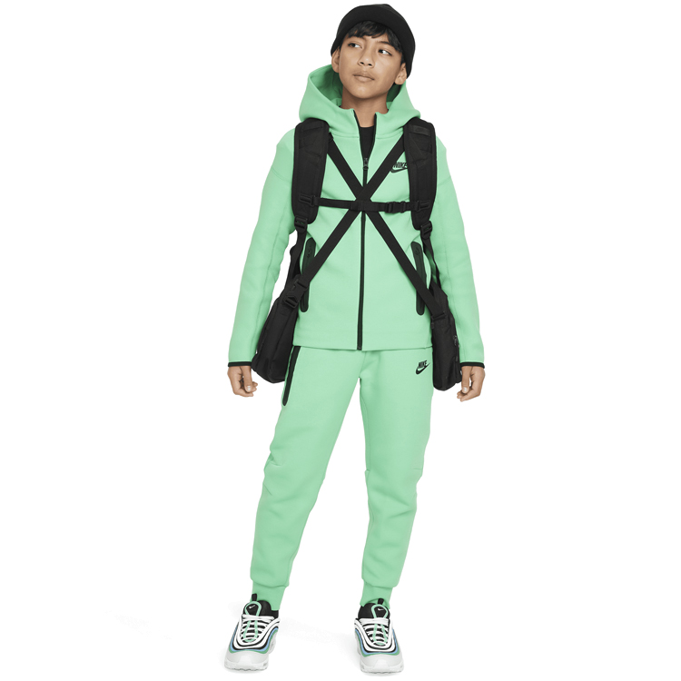 Толстовка Nike B NSW TECH FLC FZ / Мужской / XS / Зеленый photo 2