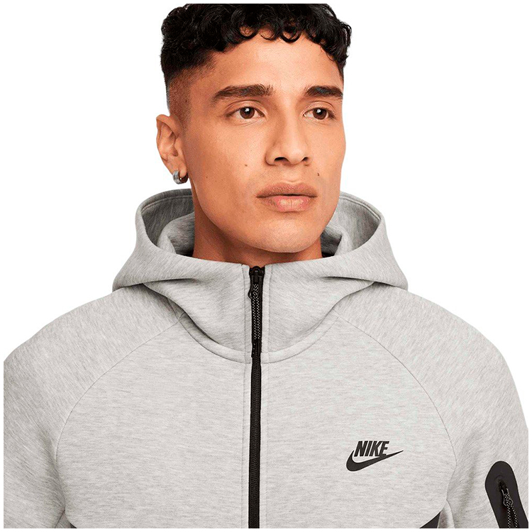 Hanorac pt bărbați Nike M NK TCH FLC FZ WR HOODIE XS Gri photo 3