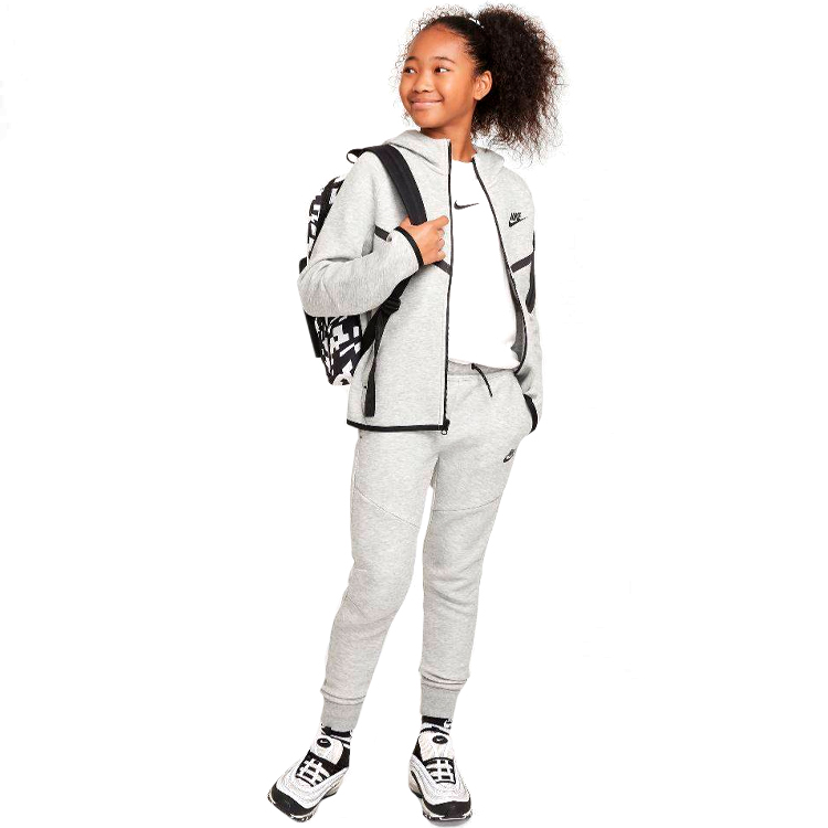 Pantaloni Nike B NSW TCH FLC JGGR - PD XL Gri Barbati photo 2