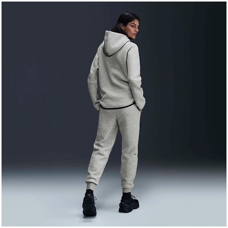 Pantaloni Nike W NSW TCH FLC MR JGGER 2 M Gri Femei photo 5