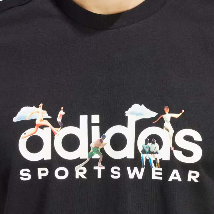 Футболка мужская Adidas M LANDSCAPE SPW XS Черный photo 2