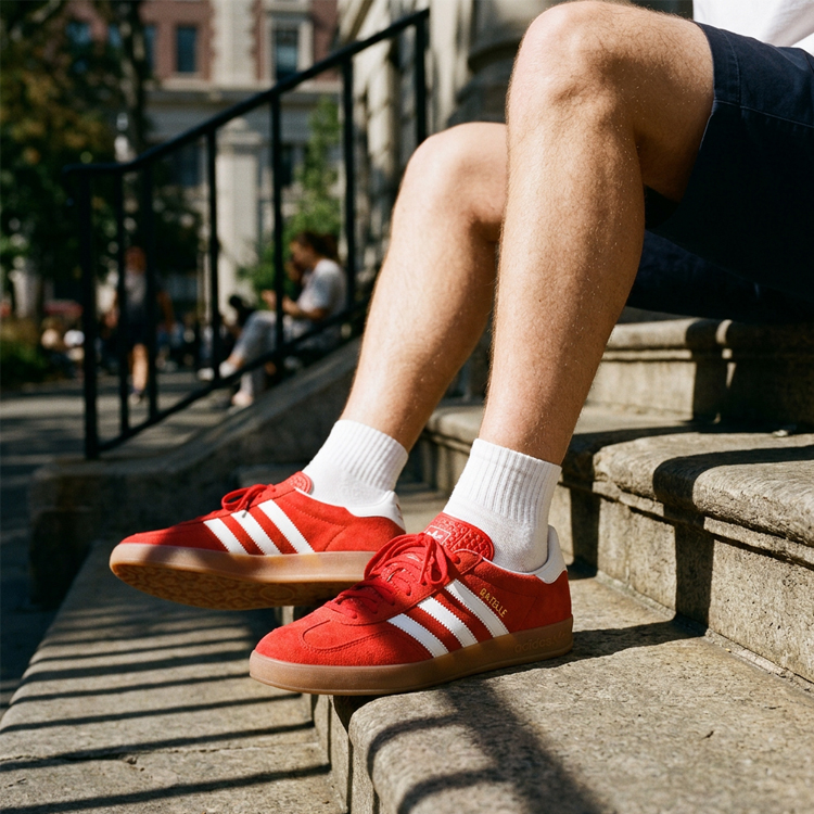 Кроссовки Adidas GAZELLE INDOOR / Мужской / 39.5 / Красный photo 6