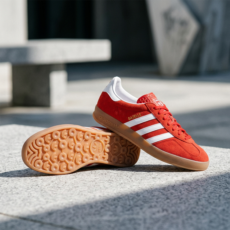 Кроссовки Adidas GAZELLE INDOOR / Мужской / 39.5 / Красный photo 8