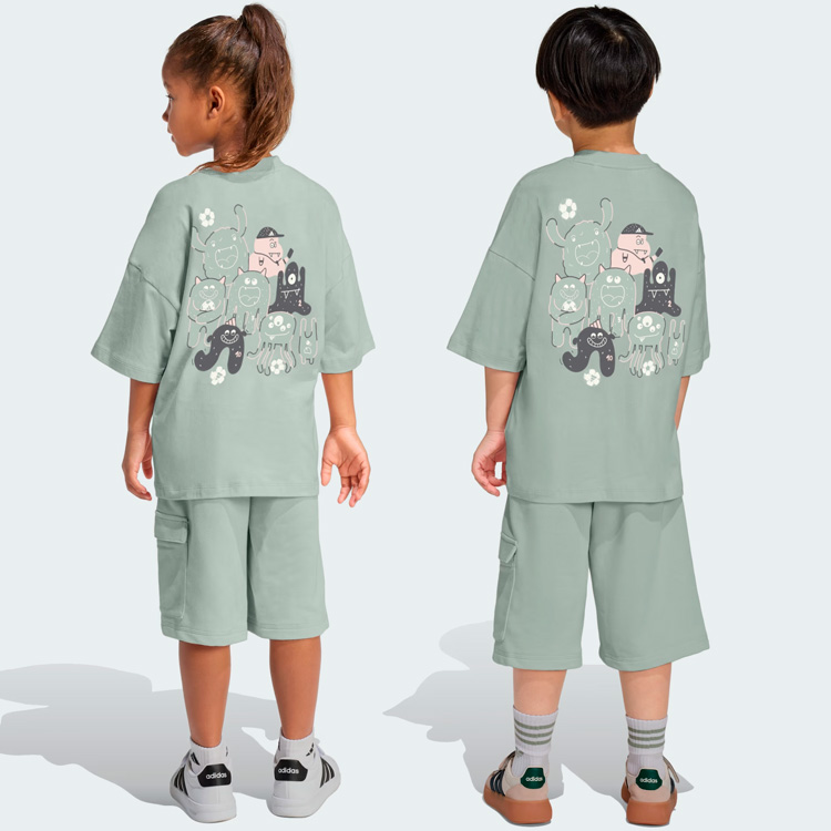 Set tricou + sorti Adidas TIRO_NSTER T-SHIRT SET photo 8