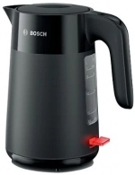 Чайник электрический Bosch TWK2M163, 1.7 л, 2400 Вт, Черный