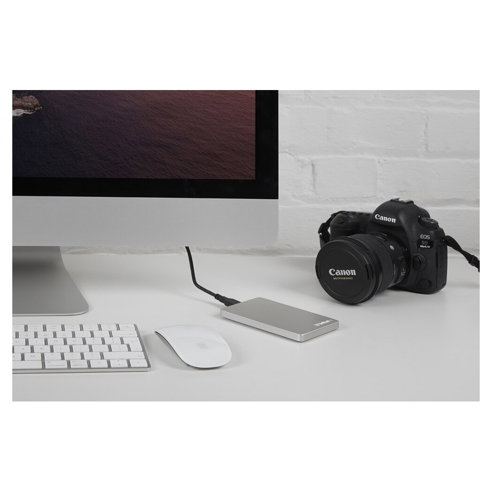 Внешний HDD Verbatim 3.2 1TB Store n Go ALU Slim Silver VER53663 photo 6