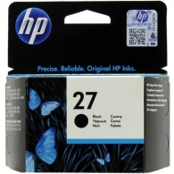 HP 27 (C8727AE) black ink cartridge for HP OJ 4212, HP OJ 4255, HP OJ 5610, HP OJ 6110, HP DJ 5150, HP PSC 1210, HP PSC 1215, HP PSC 1315, HP OJ 4355, HP DJ 3845, HP PS 1216, HP 3325, 220 pages