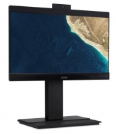 All-in-One PC - 21.5" ACER Veriton Z4660G FHD IPS Intel® Pentium® G5400 3.7GHz, 4GB DDR4, 500GB HDD, CR, Intel® UHD 610, VGA, DP, USB-C, M.2 Slot, COM-port, VESA, 180° Adjustable 2MP FHD cam, Wi-Fi-AC/BT5.0, USB KB&MS, Endless OS, Black thumbnav 1