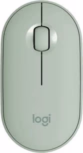 Logitech Wireless Mouse Pebble M350 Eucalipt, Optical Mouse for Notebooks, 1000 dpi, Nano receiver, Retail 