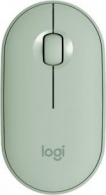 Logitech Wireless Mouse Pebble M350 Eucalipt, Optical Mouse for Notebooks, 1000 dpi, Nano receiver, Retail thumbnav 1