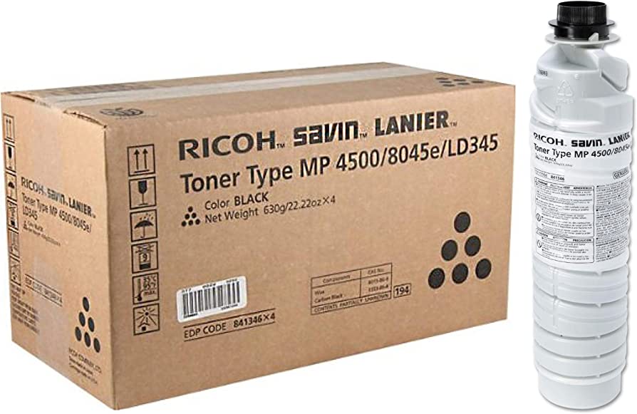 Compatible toner for Ricoh Aficio MP3500/MP4000/MP4001/MP4002/MP4500/MP5000/MP5001/MP5002 (630gr) 30K photo 1