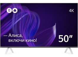 50" LED TV YANDEX with Alice YNDX-00072 / UHD / SMART TV / Black thumbnav 1