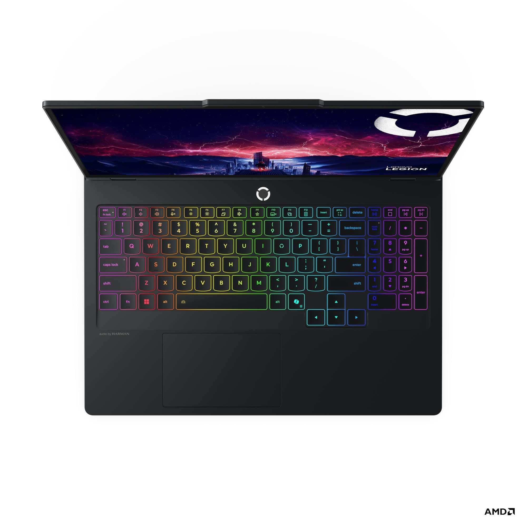 Ноутбук 16” Lenovo Legion Pro 5 16ADR10/ OLED/ WQXGA/ 165Hz/ AMD Ryzen 7 8745HX/ 32GB / 1TB SSD / RTX5060 / Eclipse Black photo 5