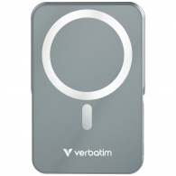 Power Bank Magnetica Wireless cu suport Verbatim Charge'n'Go / 10000 mAh / Gray thumbnav 2