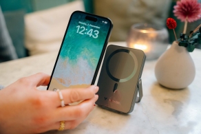 Power Bank Magnetica Wireless cu suport Verbatim Charge'n'Go / 10000 mAh / Gray thumbnav 5