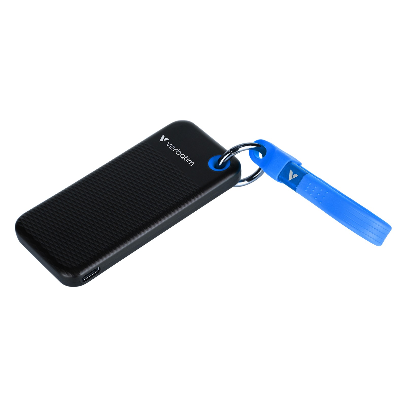 M.2 Внешний SSD Verbatim Pocket / 512GB  / USB 3.2 Gen 2 / Black/Blue photo 2