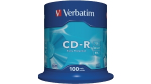 Verbatim DataLife CD-R 700MB 52X EXTRA PROTECTION SURFACE - Spindle 100pcs. thumbnav 1