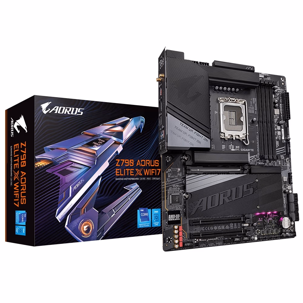 Материнская плата GIGABYTE Z790 AORUS ELITE X WIFI7 / 1700 / Z790 / DDR5 / ATX