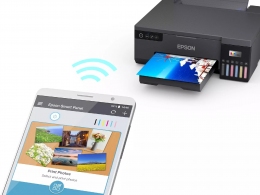 Imprimanta cu CISS Epson Eco Tank L8050 / 6-ink / A4 / Wi-Fi / CD/DVD print / Black thumbnav 2