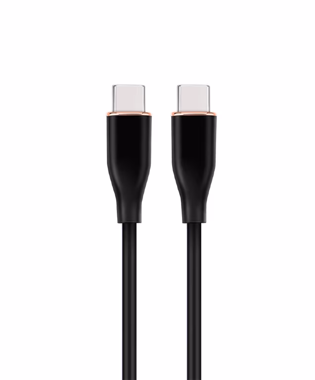 Cablu Type-C - Type-C Cablexpert CC-USB2S-CMCM-1.5M-BK / 1.5 m/  Black