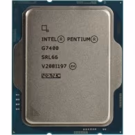Intel® Pentium® Gold G7400, S1700, 3.7GHz, 2C(2P+0Е) / 4T, 6MB L3 + 2.5MB L2 Cache, Intel® UHD Graphics 710, 10nm 46W, tray