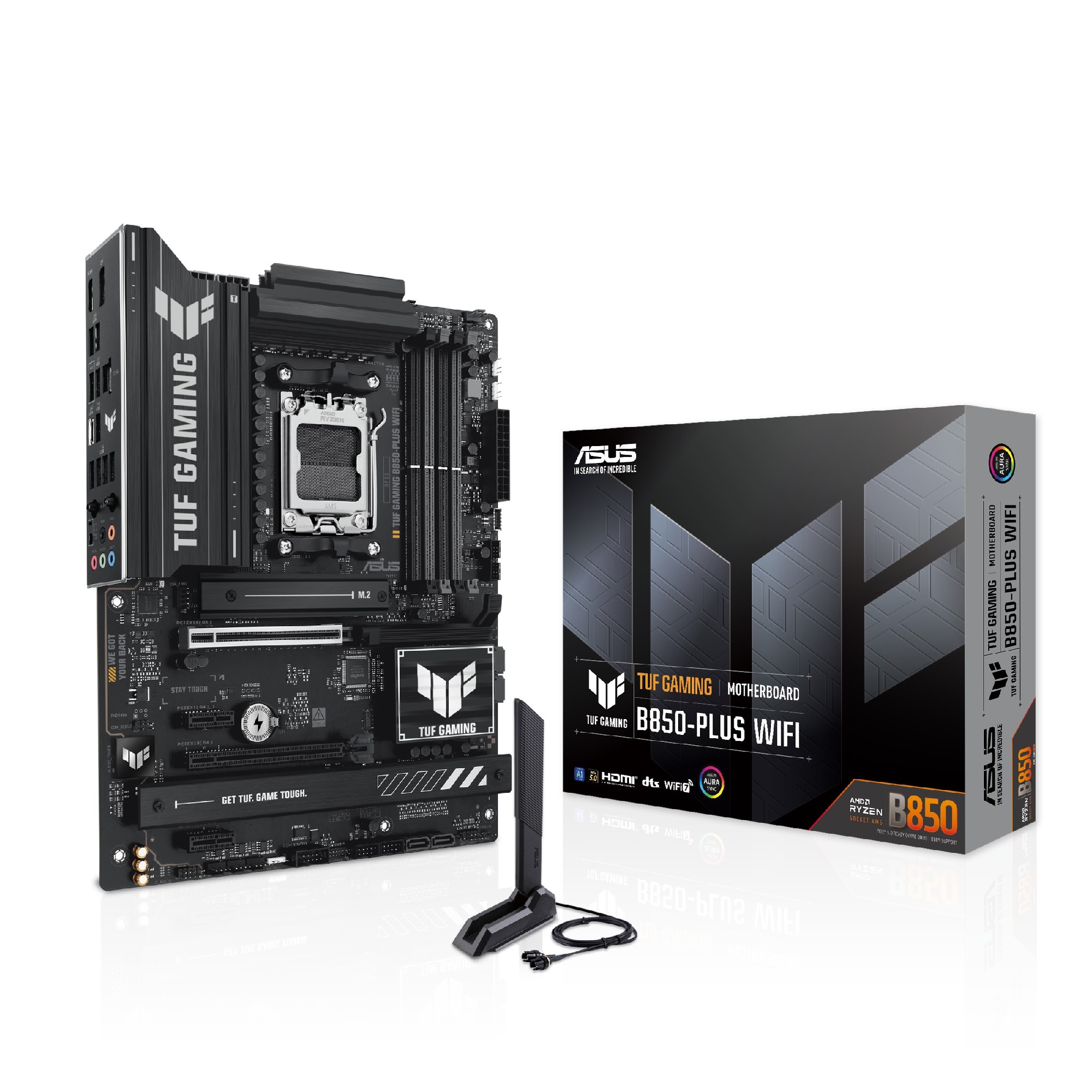 Материнская плата ASUS TUF GAMING B850-PLUS WIFI/ AM5 / B850 / DDR5 / ATX photo 1