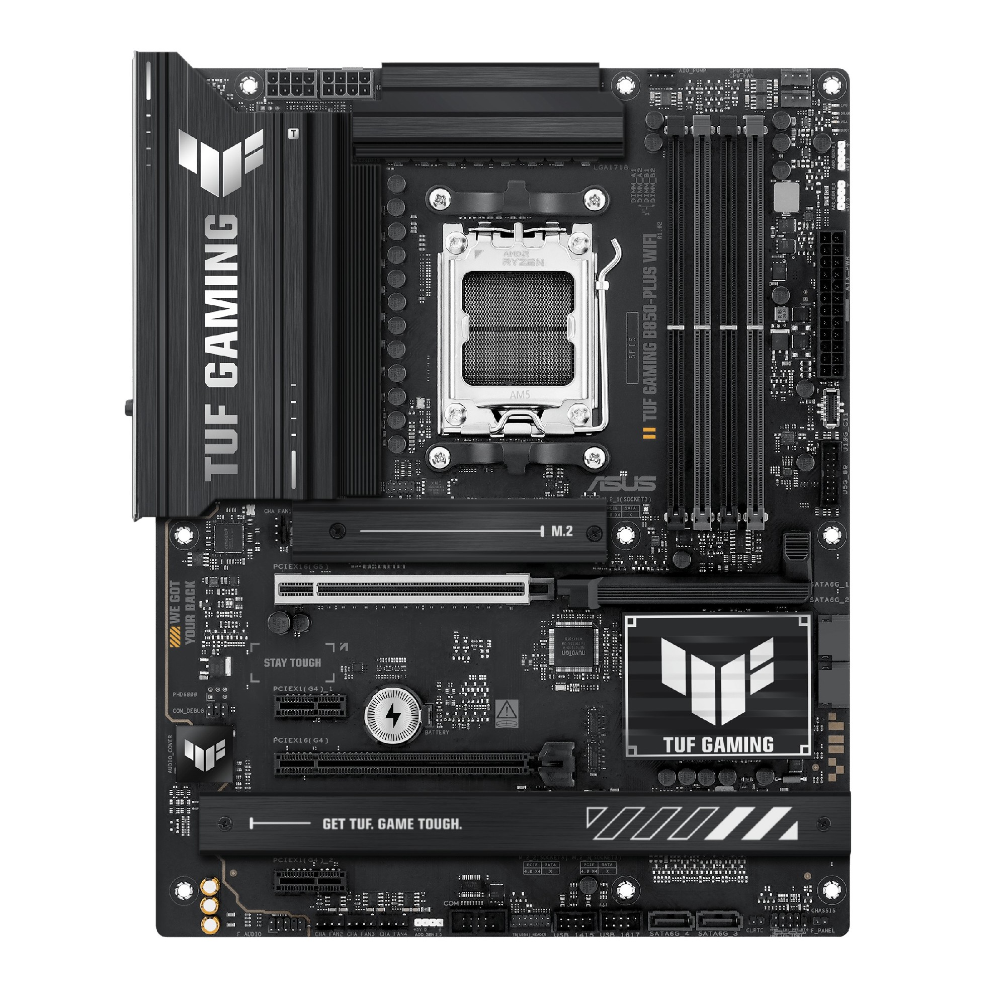 Материнская плата ASUS TUF GAMING B850-PLUS WIFI/ AM5 / B850 / DDR5 / ATX photo 2