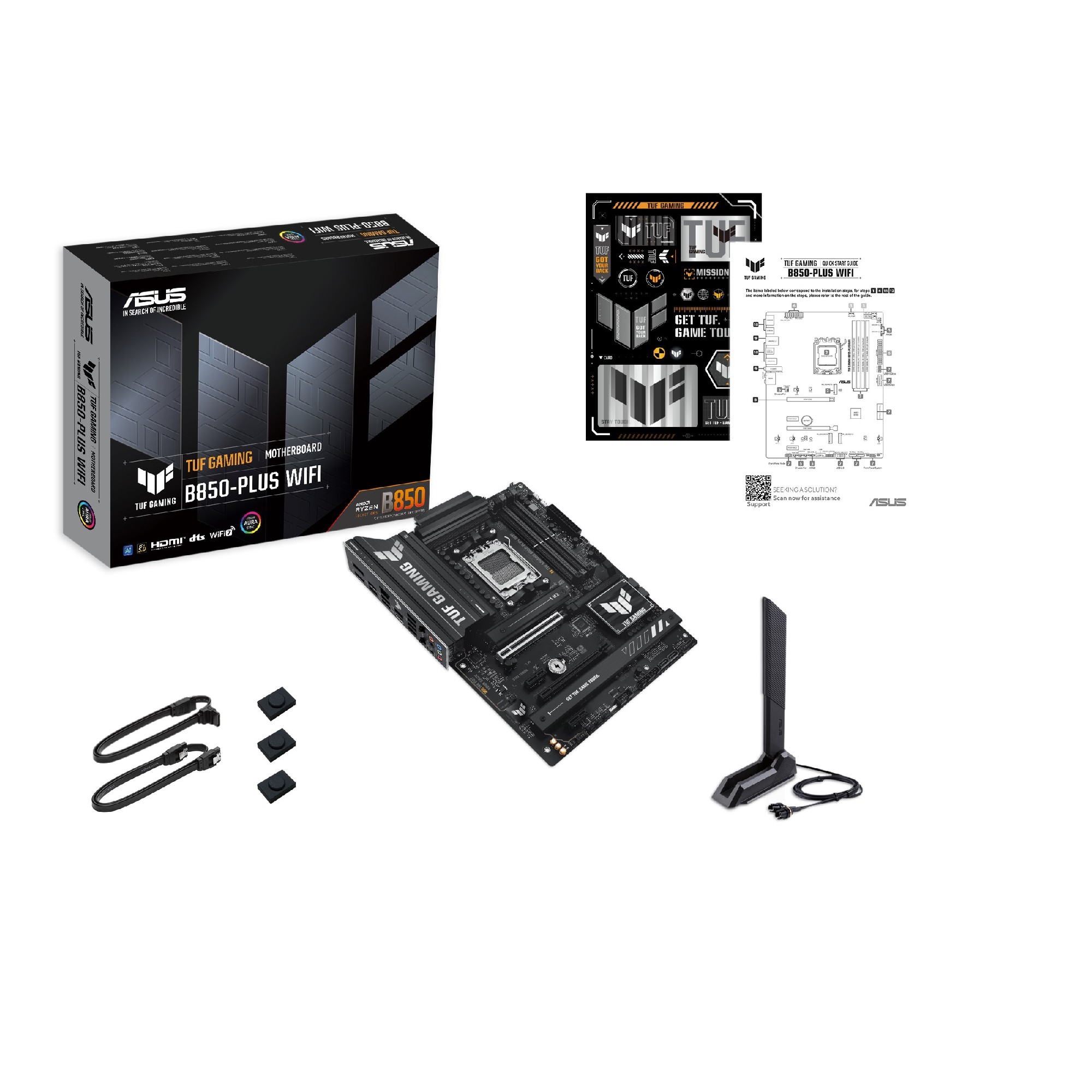 Материнская плата ASUS TUF GAMING B850-PLUS WIFI/ AM5 / B850 / DDR5 / ATX photo 7