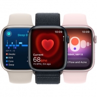 Умные часы Apple Watch Series 9 GPS 41mm (PRODUCT)RED Aluminium Case with (PRODUCT)RED Sport Band - M/L (MRXH3QR/A) thumbnav 7