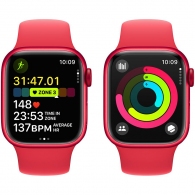 Умные часы Apple Watch Series 9 GPS 41mm (PRODUCT)RED Aluminium Case with (PRODUCT)RED Sport Band - M/L (MRXH3QR/A) thumbnav 8