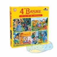 Noriel NOR2457 Noriel Puzzle - 4 Basme Mici
