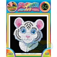 Sequin Art 60 "Белый тигр" thumbnav 1