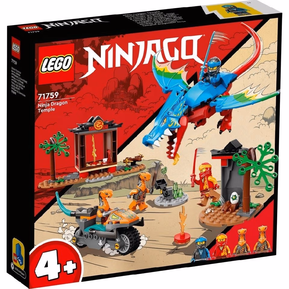 Lego City 71759 Ninja Dragon Temple